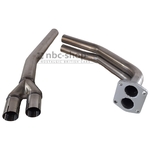 BSS-TH-017 ECHAPEMENT INOX TRIUMPH TR4 IRS nbc-shop 4