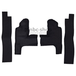RL1534BLACK MOQUETTE THERMOFORMEE NOIRE POUR TOUTE TRIUMPH SPITFIRE nbc-shop 3