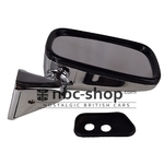 GAM110C RETROVISEUR MINI CARRE CHROME FIXATION COTE DROIT nbc-shop 1