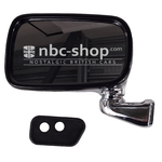 GAM111C RETROVISEUR MINI CARRE CHROME FIXATION COTE GAUCHE nbc-shop 1