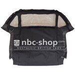 BHH905Z Capote vinyl noire lunette fixe pour MGB 1970-1980 nbc-shop 2