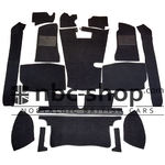 CARPET1 KIT DE MOQUETTE POUR MGB APRES 1967 4 SYNCHROS nbc-shop 1