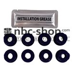 2A5176SPK KIT DE SILENT BLOC LES 8 DE LAME ARRIERE POUR MGB nbc-shop 2