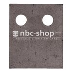 139580R PLAQUE DE RENFORT CHASSIS TRAIN AVANT POUR TRIUMPH TR4 TR5 TR6 nbc-shop 1