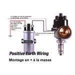 branchement allumeur electronique + à la masse