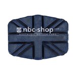 GPR107BLUE Caoutchouc de pédale de frein et embrayage bleu pour Mini de 1976 à 2000 nbc-shop 1