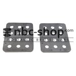 A200017 ELARGISSEURS DE PEDALES FREIN EMBRAYAGE ALU MINI PAIRE nbc-shop 3