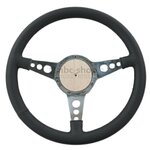 MLW1113-14 Volant Moto-Lita 14 pouces tulipe cuir branches chromées nbc-shop 1