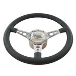 MLW1113-14 Volant Moto-Lita 14 pouces tulipe cuir branches chromées nbc-shop 3