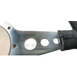 MLW1111-14 Volant Moto-Lita 14 pouces plat cuir branches chromées nbc-shop 5
