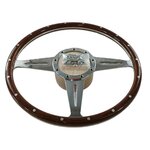 MK5-14FPS Volant Moto-Lita Mk5 14 pouces plat bois trous allongés nbc-shop 3