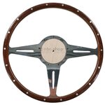 MK5-14FPS Volant Moto-Lita Mk5 14 pouces plat bois trous allongés nbc-shop 1