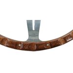 MK5-14FPS Volant Moto-Lita Mk5 14 pouces plat bois trous allongés nbc-shop 5