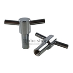 SAC71C T DE FIXATION CACHE CULBUTEUR CHROME POUR MINI MGA MGB nbc-shop 3