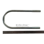 AHC109 U DE FIXATION DE LAME DE SUSPENSION MG B TUBE AXLE nbc-shop 1