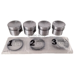 P21251-20 JEU DE 4 PISTONS MINI BASSE COMPRESSION 1275CC nbc-shop 1