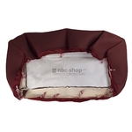 NBC016R COIFFE DE SIEGE MINI SKAI POUR MINI SIEGE PLAT AVEC APPUIE TETE ROUGE nbc-shop 5