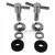 SAC71C T DE FIXATION CACHE CULBUTEUR CHROME POUR MINI MGA MGB nbc-shop 2
