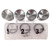 P21253-20 JEU DE 4 PISTONS MINI 1275 HAUTE COMPRESSION DISH 8.4 PRESSFIT +20 nbc-shop 1