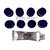 112503SPK KIT DE HUIT SILENT BLOC POLY LAME ARRIERE TRIUMPH TR2 TR3 TR4 nbc-shop 1