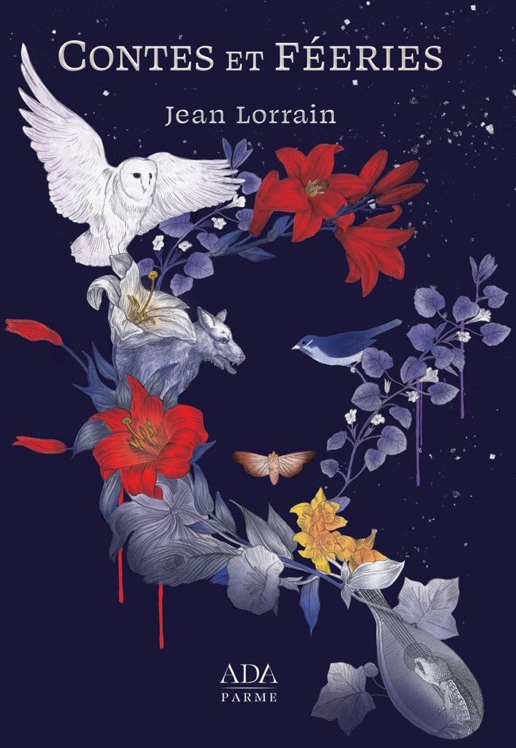 Couverture livre collector illustré Jean Lorrain