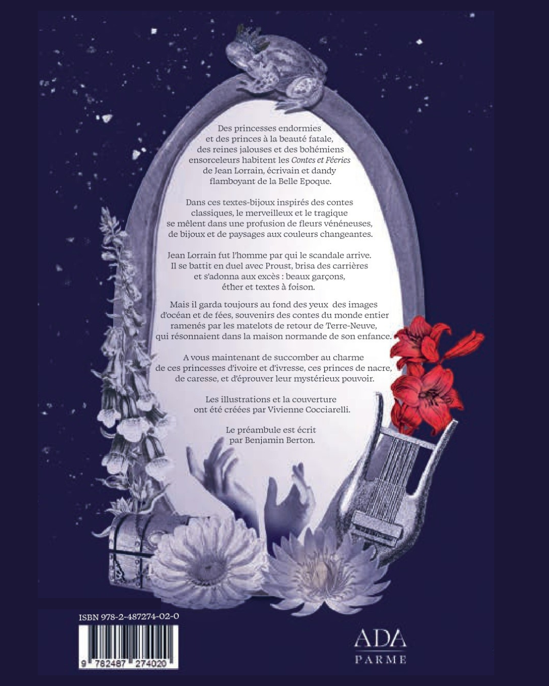 Texte quatrième de couverture illustration livre relié