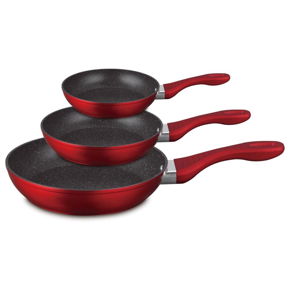 3pcs Ensemble Poêles
