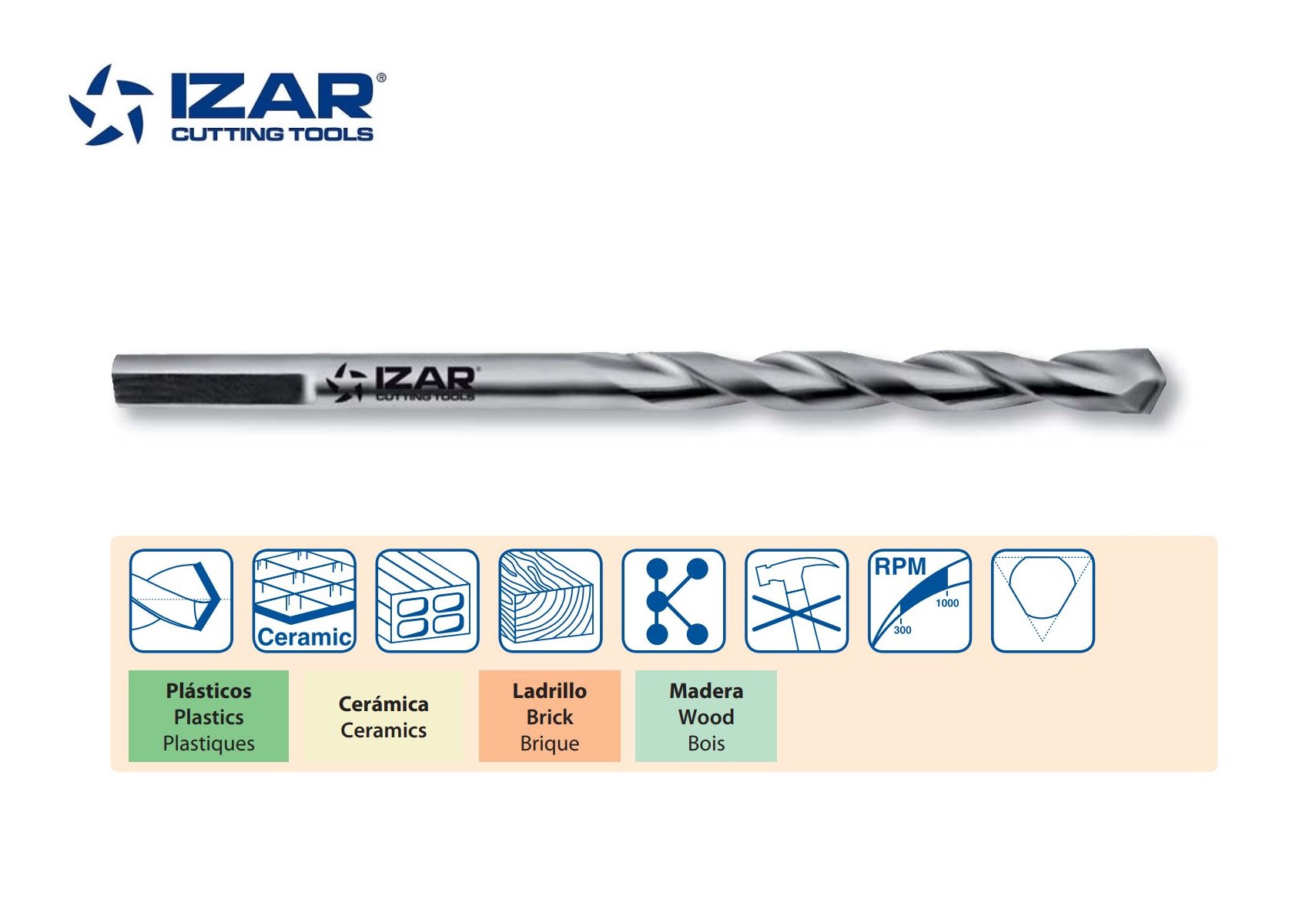 Foret béton universel 1881 IZAR TOOL (1)