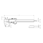 SILVAC pied a coulisse 810-1536