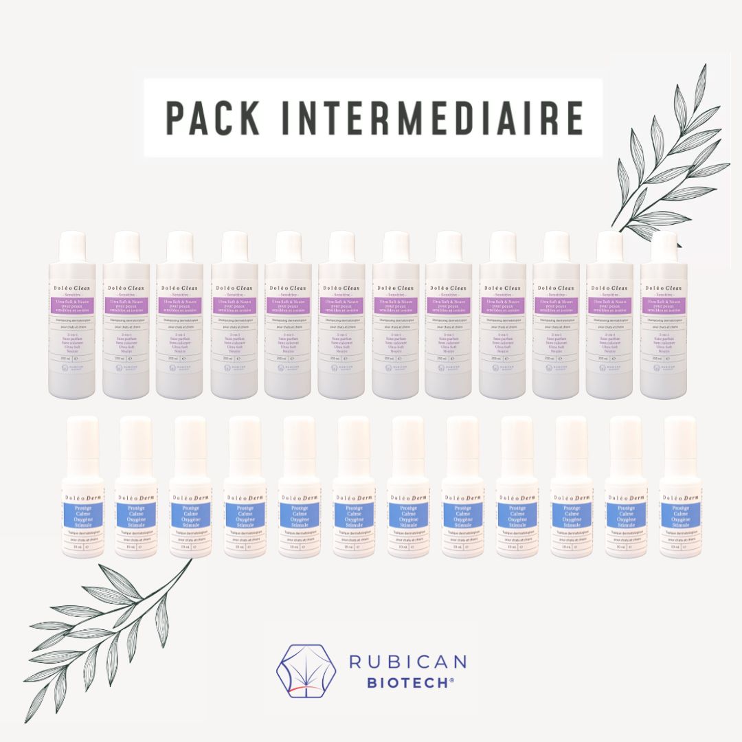 DoléoClean + DoléoDerm Pack Intermediaire 24 unités