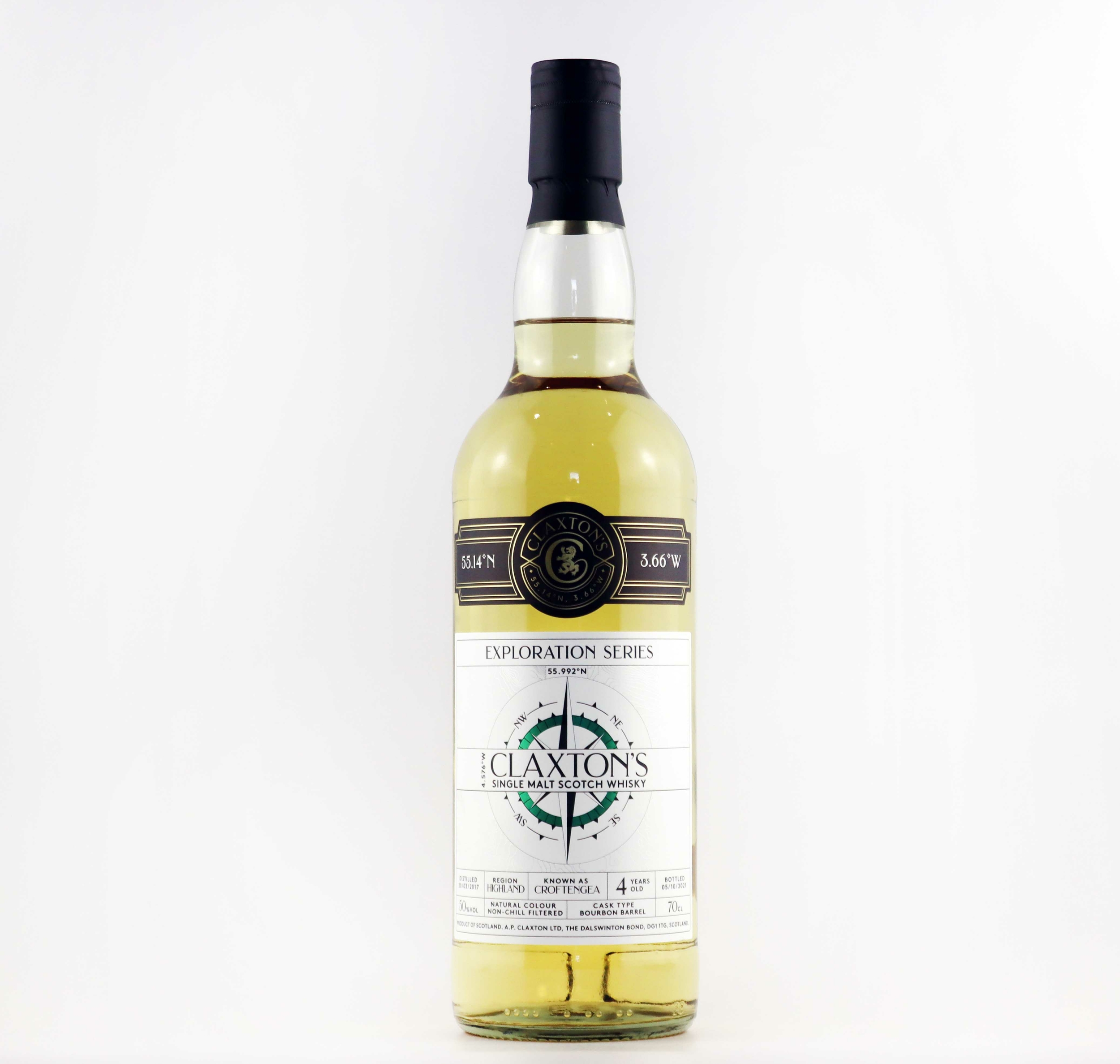 Claxton\'s exploration series - Croftengea - Loch Lomond - Bourbon cask - Single Malt 2017 / 2021
