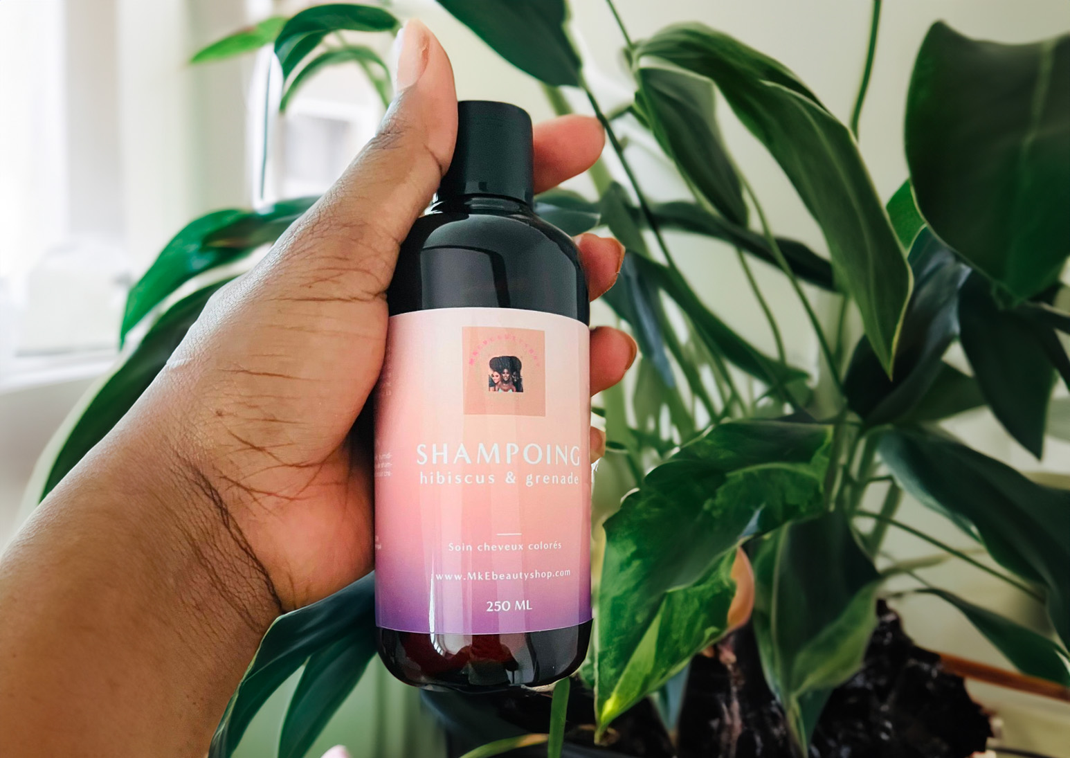 Shampoing à hibiscus et grenade