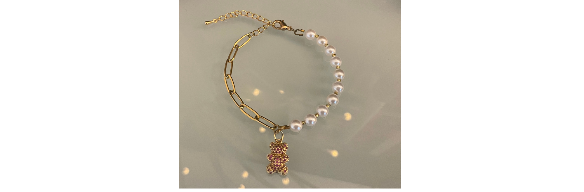 Bracelet Femme Pierre Naturelle Shoushan Avec Pendentif Cœur Argenté - Ajustable, Hypoallergénique - Cadeau élégant - 2