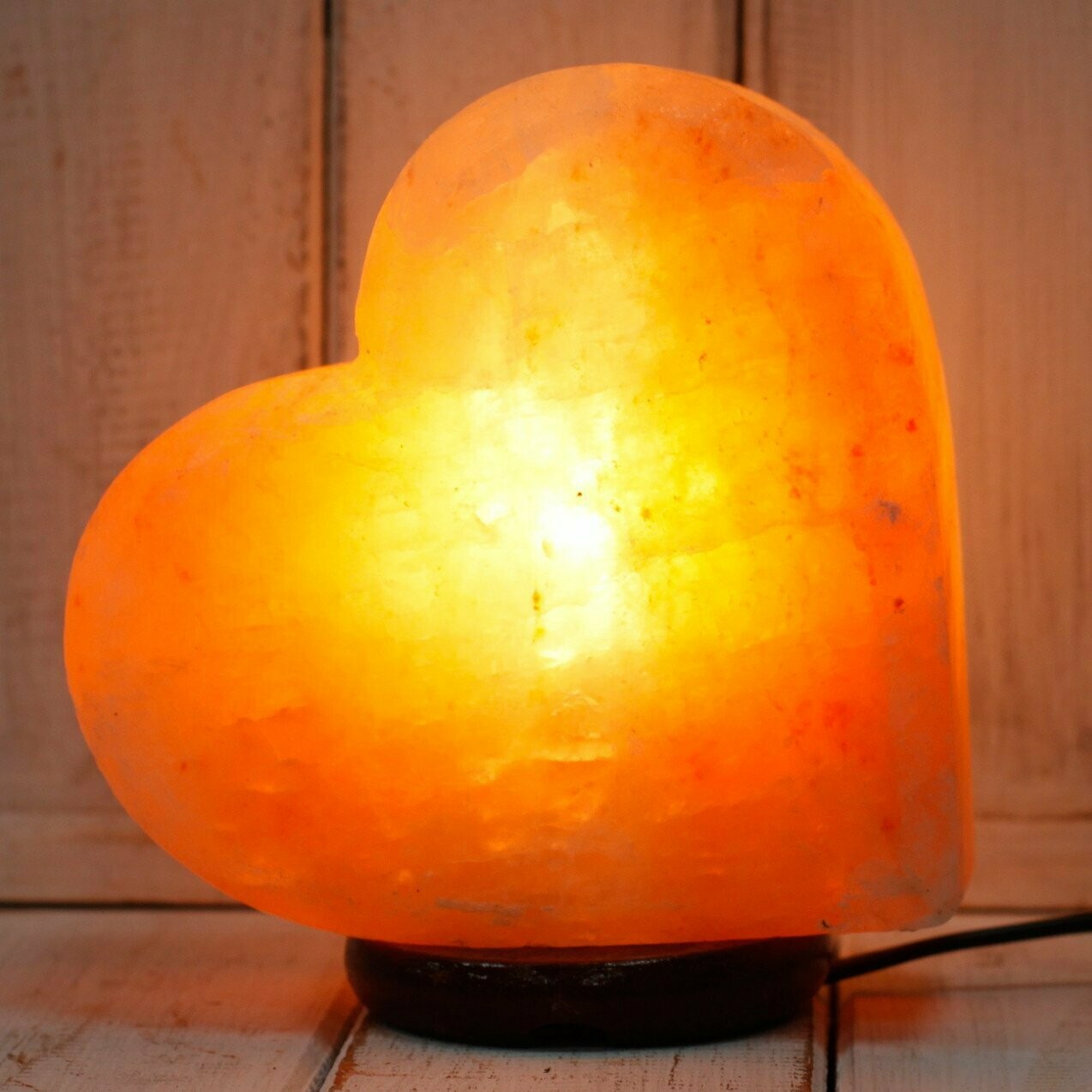 Lampe en Sel de L'Himalaya - Coeur