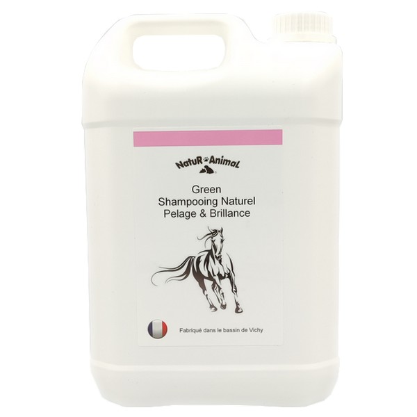 shampooing brillance pelage cheval 5 litres