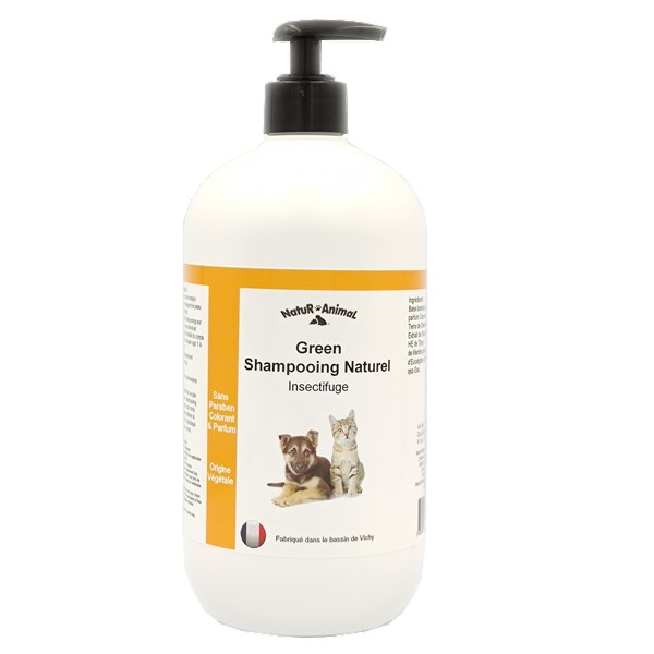 shampooing insectifuge 1 litre chien chat