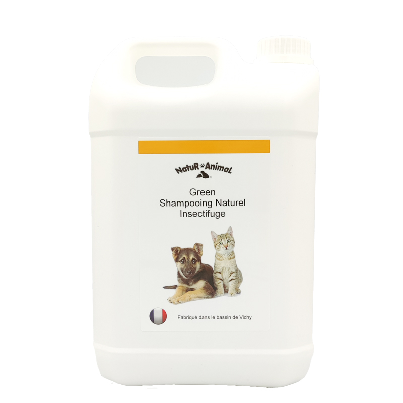 shampooing insectifuge chien chat 5 litres