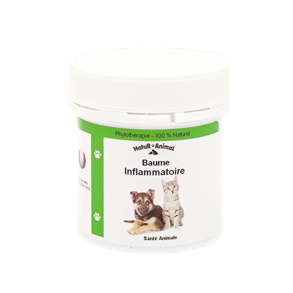baume anti inflammatoire chien naturel phyto he 80