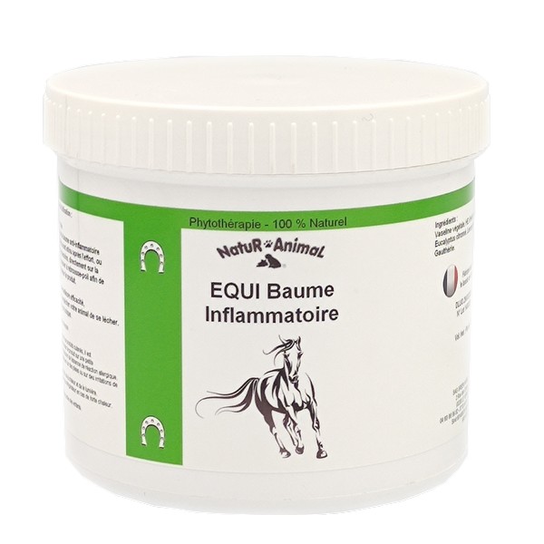 anti-inflammatoire équins baume plantes phyto