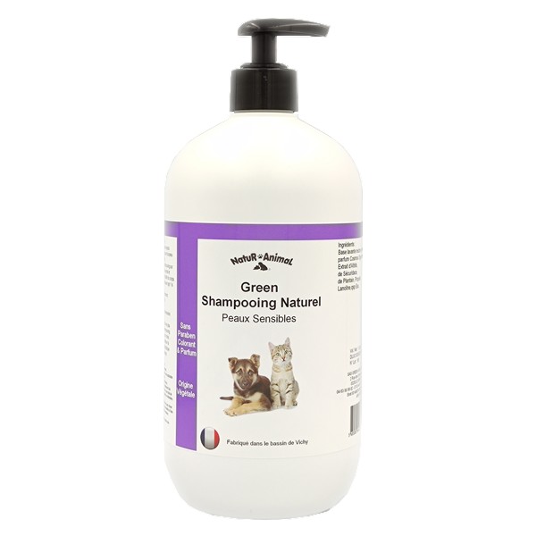 shampooing peau sensible 1l chien chat