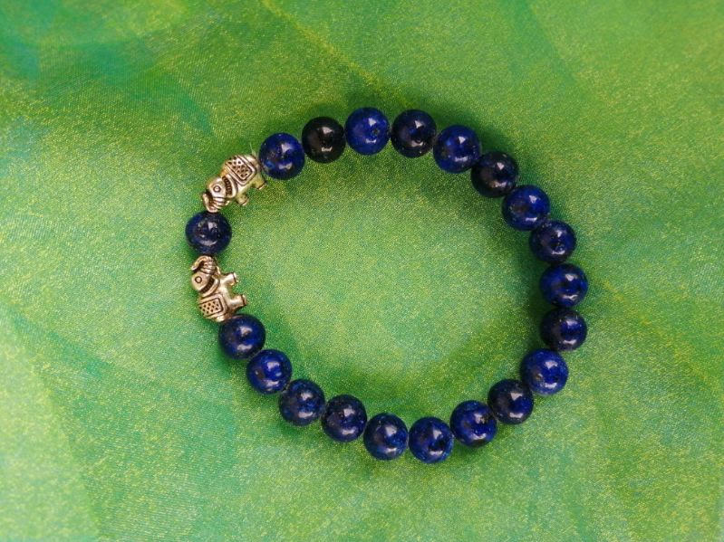 bracelet lapis lazuli 8 mm lithothérapie sylvie arizona1