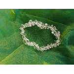 bracelet breloque cristal de roche lithothérapie