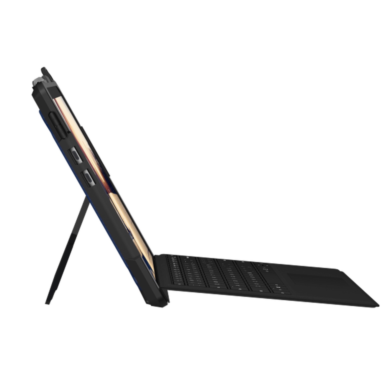 Coque Renforcee Microsoft SURFACE PRO X 13 pouces Armure BLEU COBALT