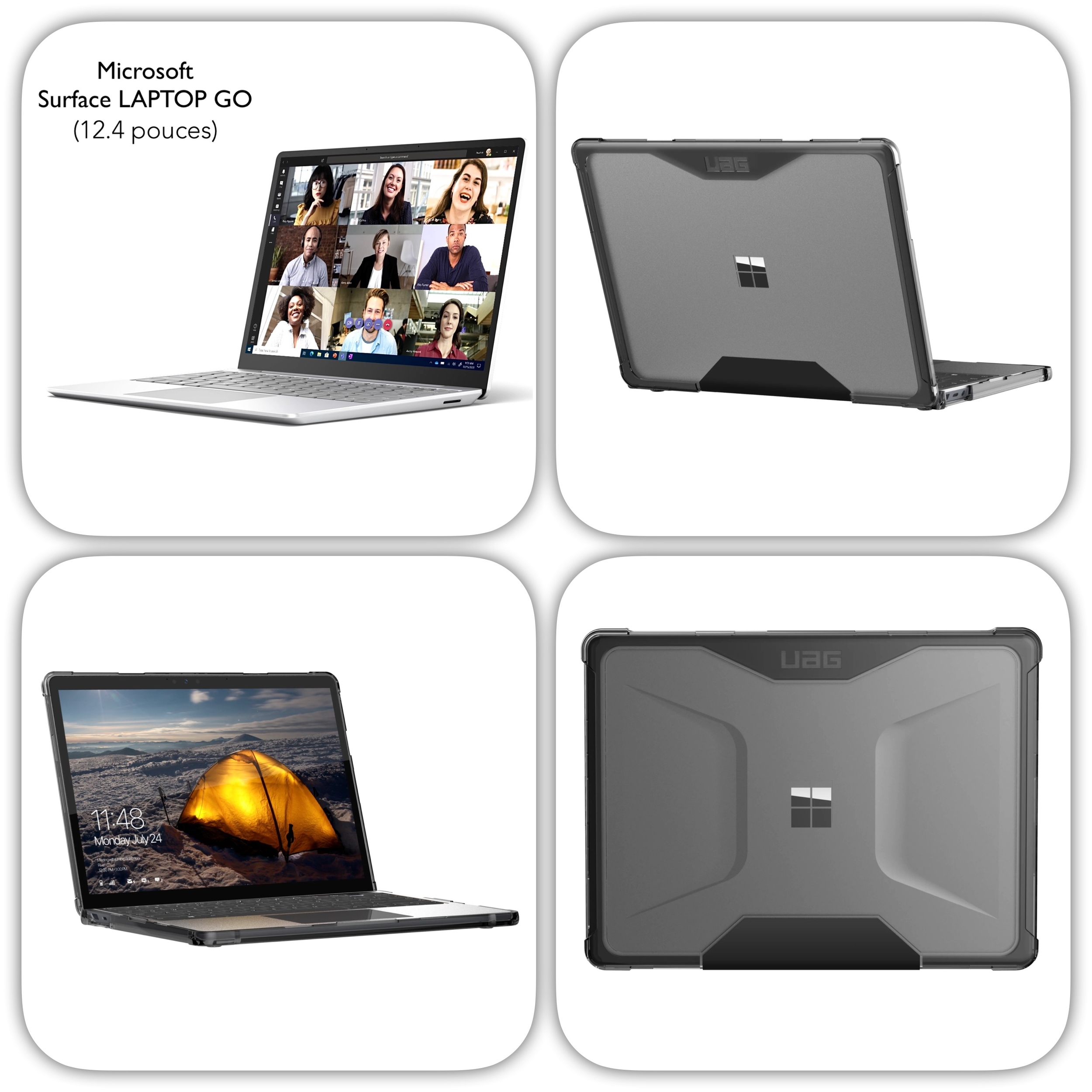 Microsoft Surface Laptop Go 2 - Ordinateur portable - 12,4 pouces