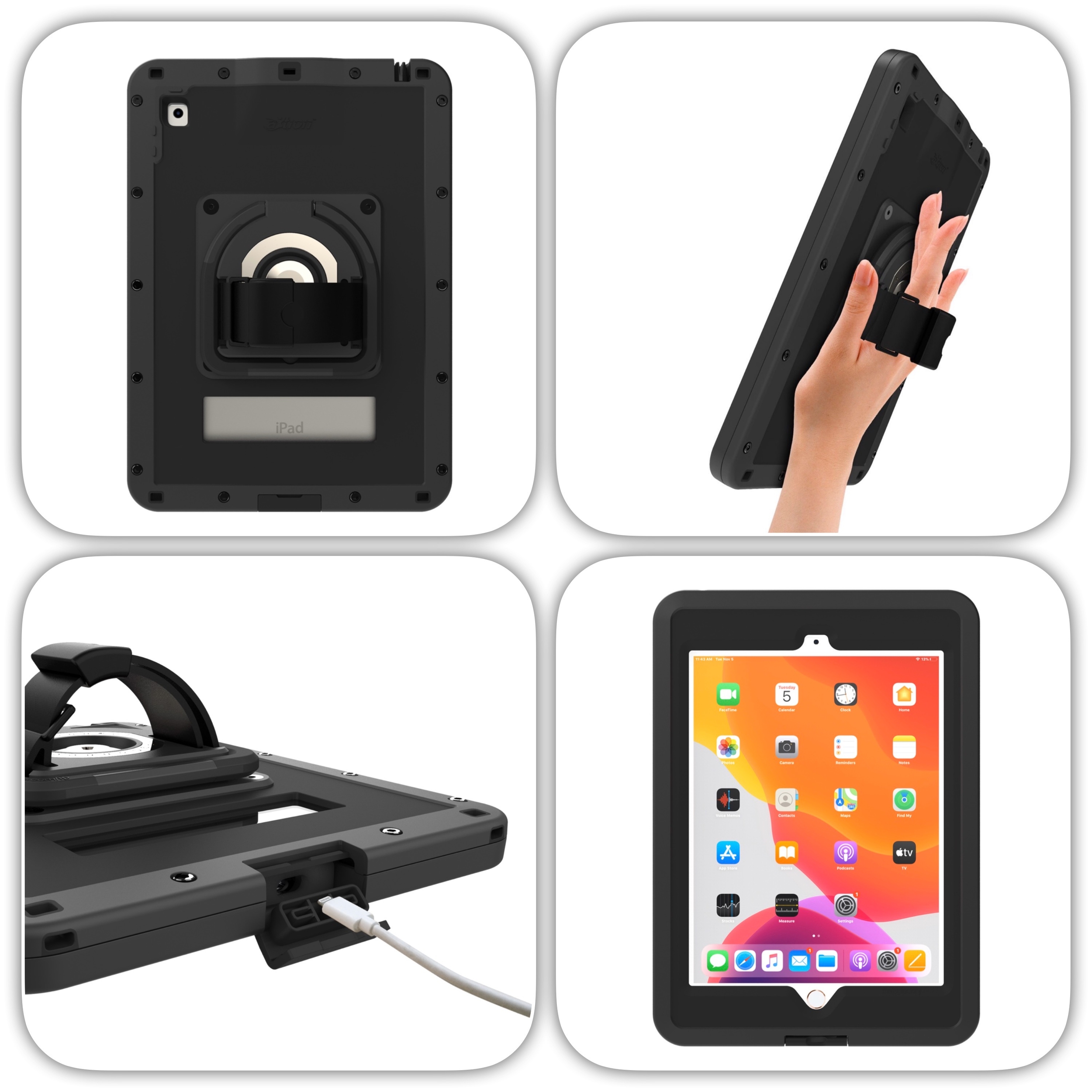 Coque de protection etanche IP68 iPAD 10.2 pouces Water Connect - APPLE/iPAD  9e Gen (10.2 pouces) - Coques-renforcees