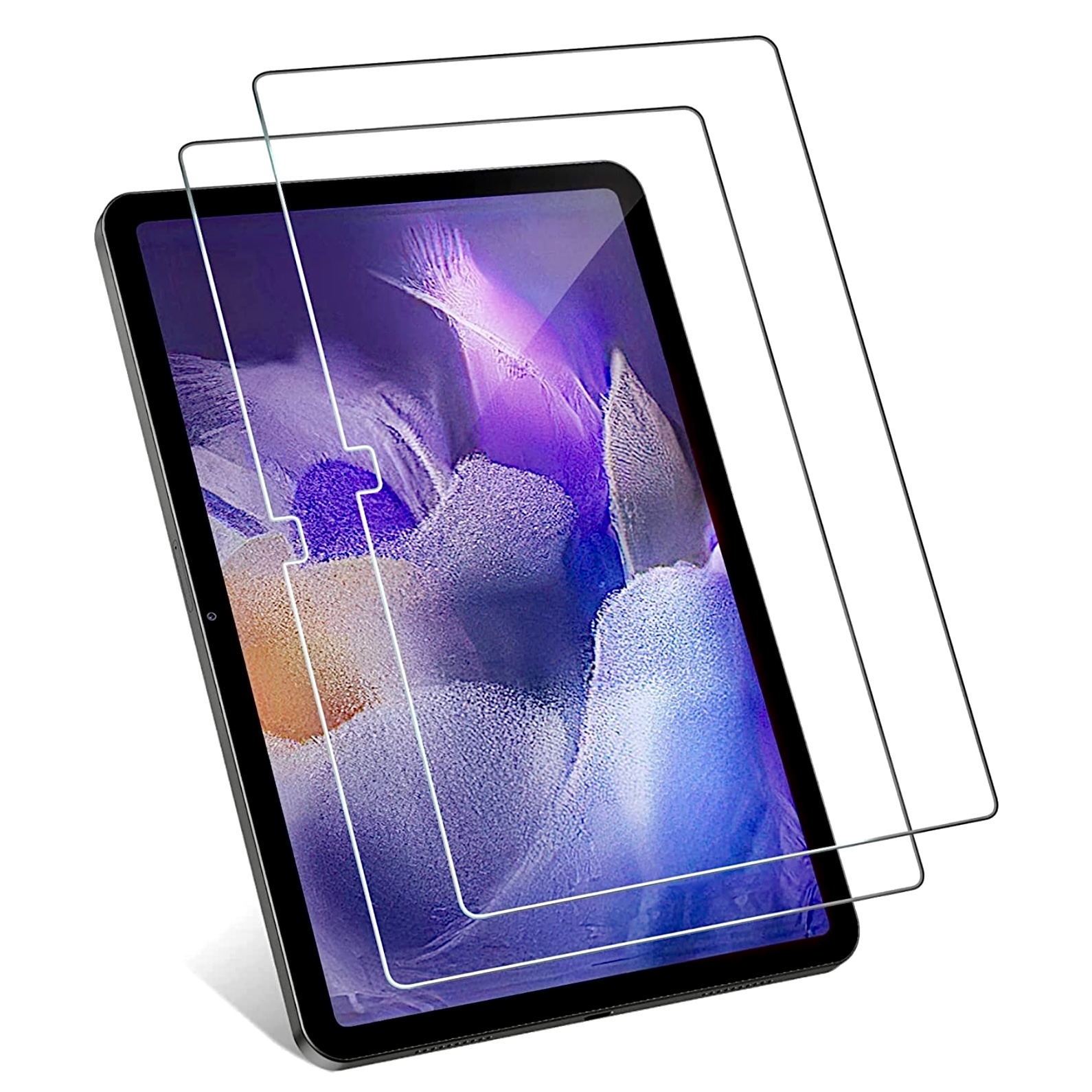 Étui avec clavier rétroéclairé pour Galaxy Tab A8 10,5 2022, clavier sans  fil amovible, coque de protection compatible avec tablette Samsung Galaxy
