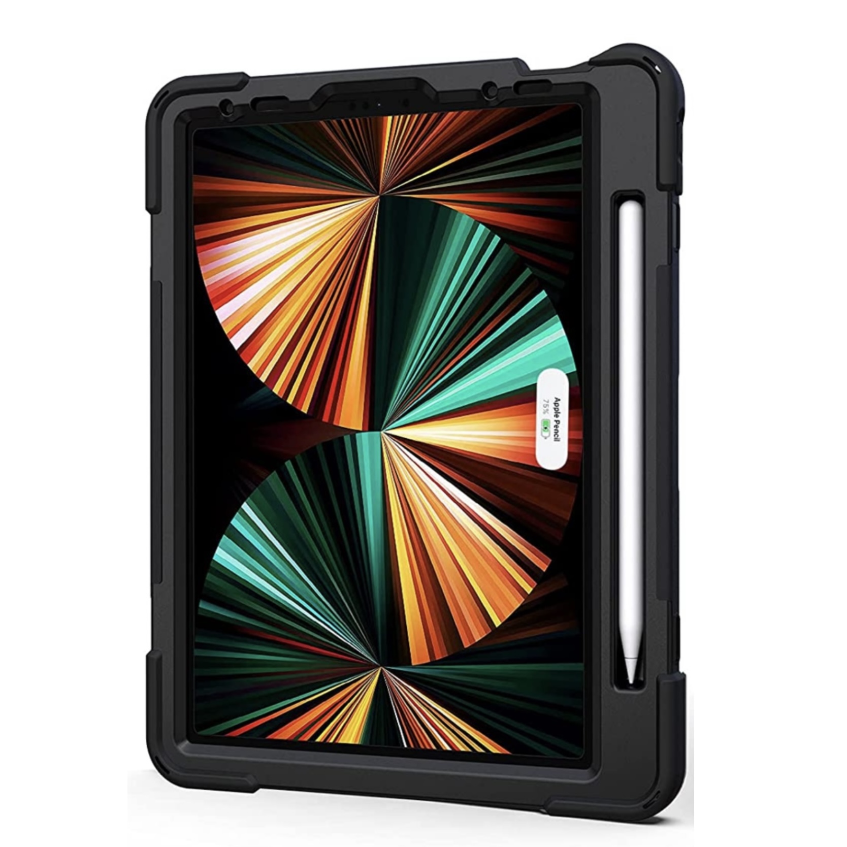 REF 2678 iPAD PRO 12.9 Coque renforcee Bandouliere epaule et Sangle main  rotative Vancouver - APPLE/iPAD PRO 12.9 pouces - Coques-renforcees