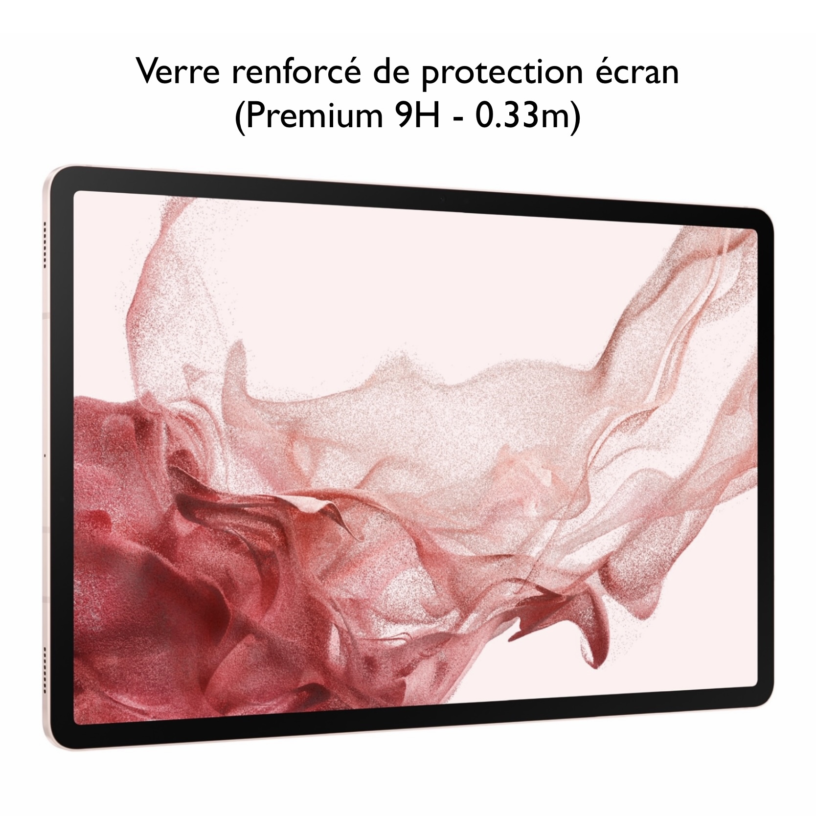 REF 2701 Pack de 2 x Verres de Protection ecran Galaxy TAB S8 Plus 12.4 pouces