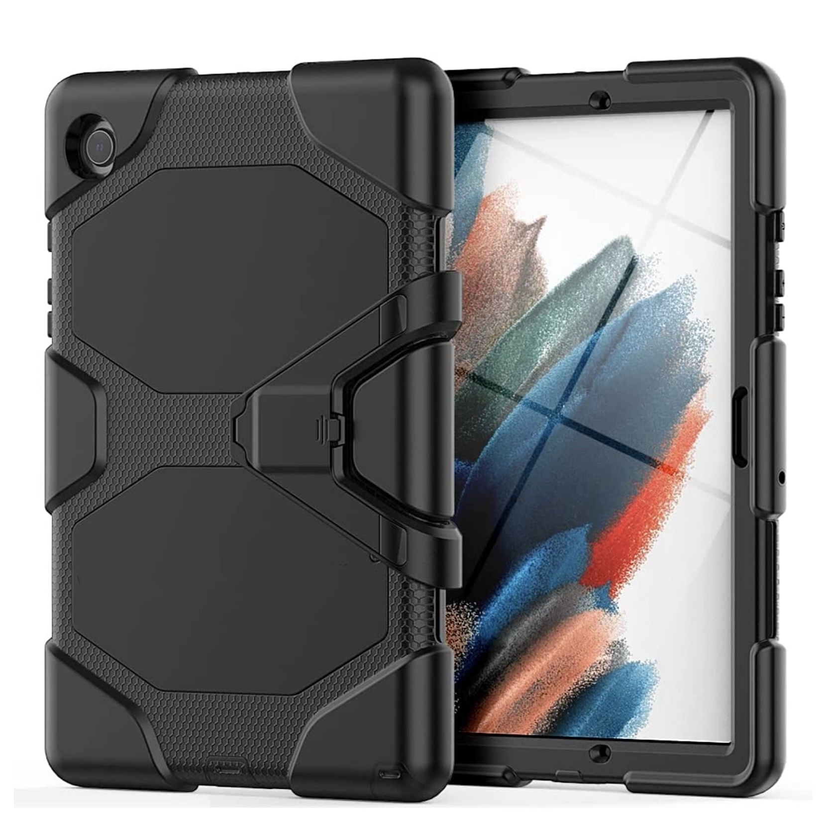 REF 2721 Coque de protection Samsung Galaxy TAB A8 10.5p avec film rigide ecran Vegas