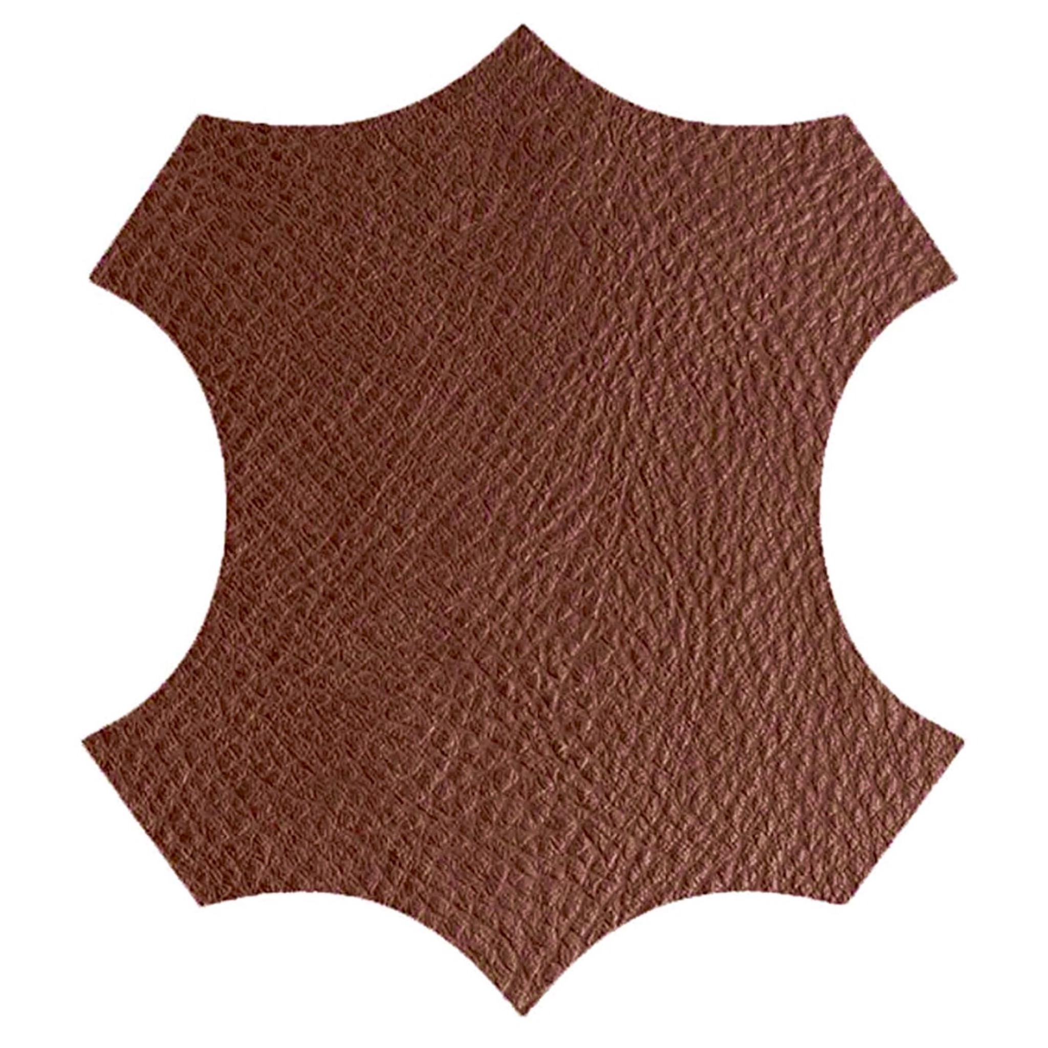 logo cuir marron